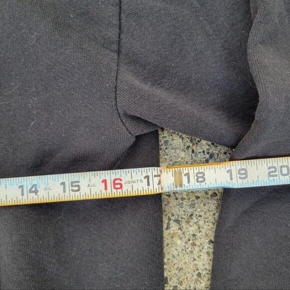 Vintage 90s AOL America Online Zip Up Hoodie Sweatshirt Black Small Rare - Picture 5 of 6